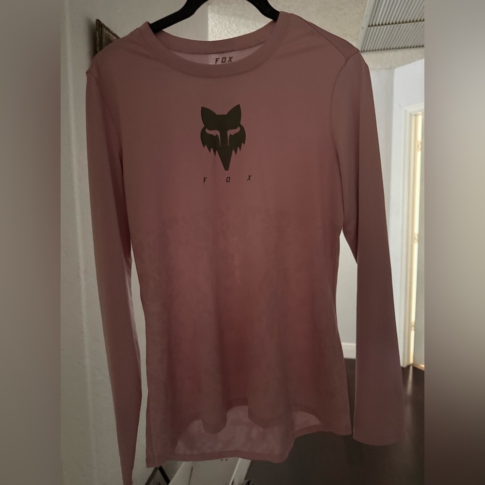 Fox Flexair pink Long Sleeve Jersey